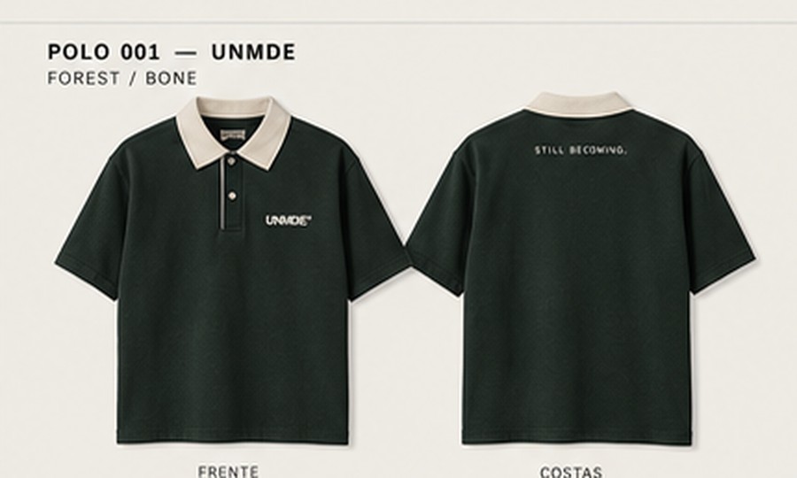 Archive Polo 001 — Forest / Bone